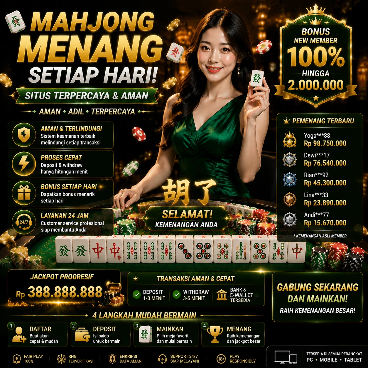 Main jitu26q.com Menang Jackpot Besar